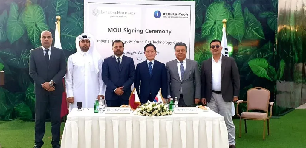 Delegates at the Imperial Holdings and KOGAS-Tech MOU signing ceremony